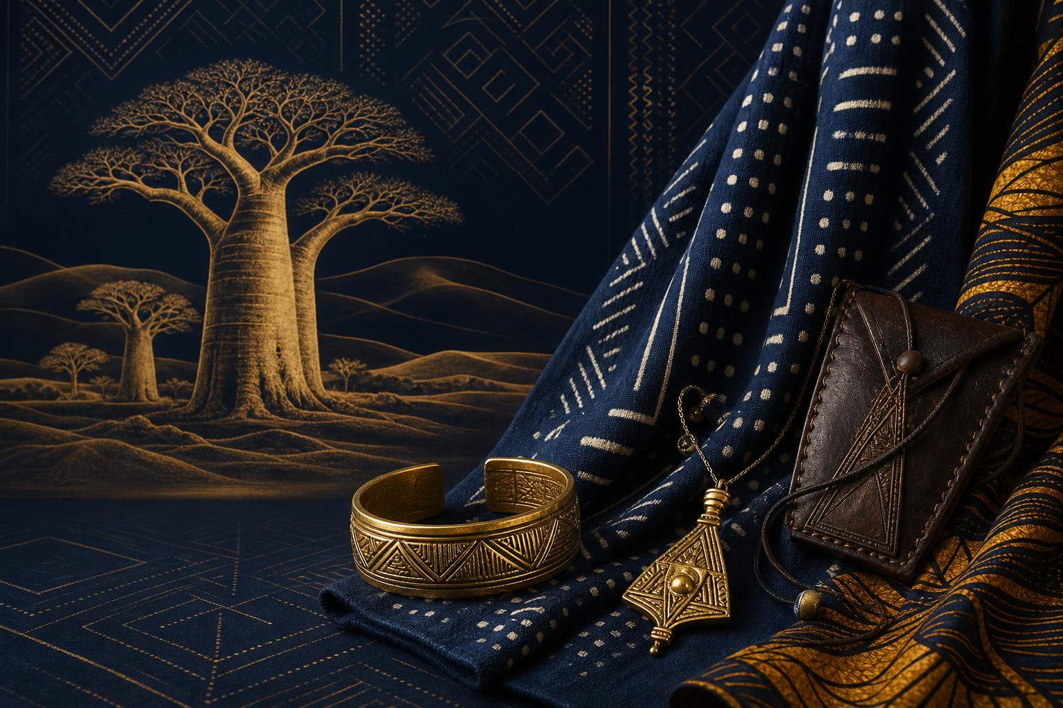 Baobabs, bogolan, wax et orfèvrerie de l'Afrique de l'Ouest